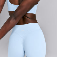 SoftMotion™ Wrap Straight Leg Bottoms New Branding | Mist Blue