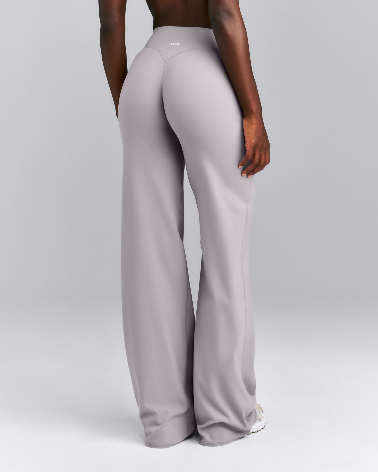 SoftMotion™ Wrap Straight Leg Bottoms New Branding | Zinc Grey