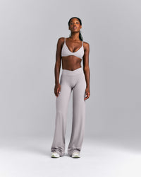 SoftMotion™ Wrap Straight Leg Bottoms New Branding | Zinc Grey