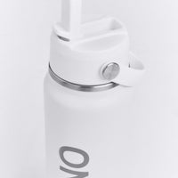 Stainless Steel Water Flask | White
