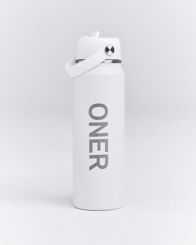 Stainless Steel Water Flask | White