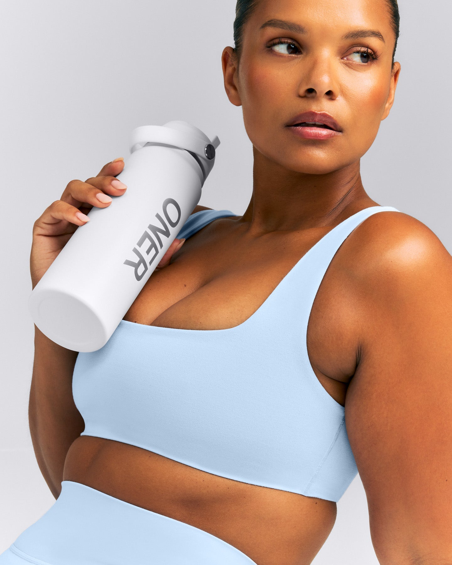 Stainless Steel Water Flask | White