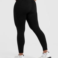 Classic Seamless 2.0 Leggings | Black Marl