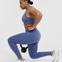 Classic Seamless 2.0 Leggings | Slate Blue Marl