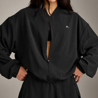AirMove™ Mid Bomber Jacket | Black