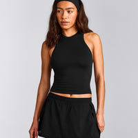 Oner Seamless Fitted Vest | Black