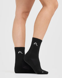 Crew Socks 3 Pack | Black