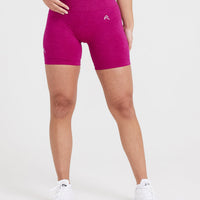 Classic Seamless 2.0 Shorts | Fuchsia Marl