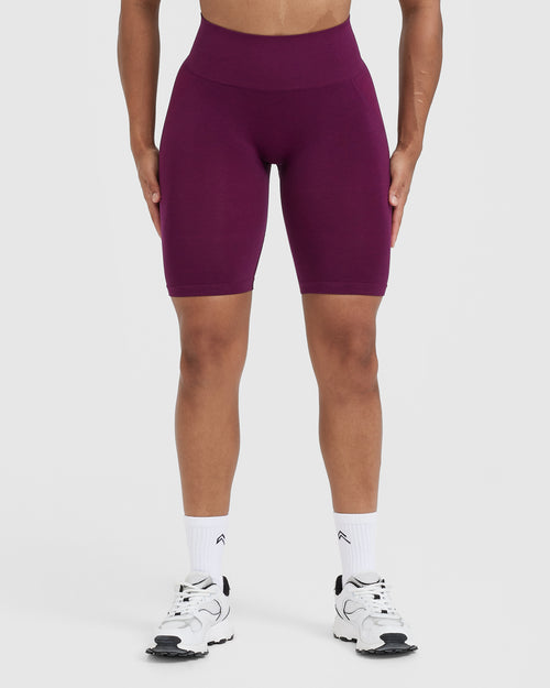 Oner Modal Effortless Seamless Cycling Shorts | Ripe Fig