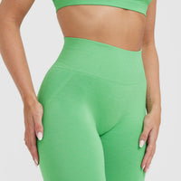 EffortlessLift™ Seamless Leggings with White Logo | Jade