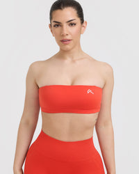 Everyday Bandeau Bralette | Charged Orange