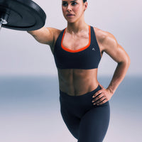 EasyLift™ Cross Back Sports Bra | Dark Oil Blue