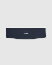 SoftMotion™ Headband with Grey Logo | True Blue