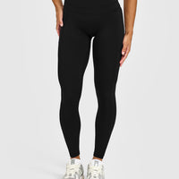 UnifiedMove High Waisted Pocket Leggings | Black