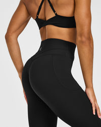 UnifiedMove High Waisted Pocket Leggings | Black