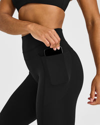 UnifiedMove High Waisted Pocket Leggings | Black
