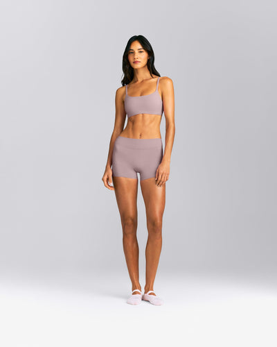 SoftMotion™ Strappy Sports Bra New Branding | Dusty Purple