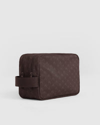 Large Monogram Washbag | Deep Espresso