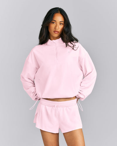 AirMove™ 1/2 Zip Jacket with Bonding | Soft Girl Pink