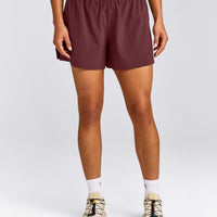AirMove™ Lined Shorts 4" with Pocket New Branding | Velvet Mocha