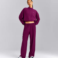 AirMove™ Straight Leg Drawcord Pants | Ripe Fig