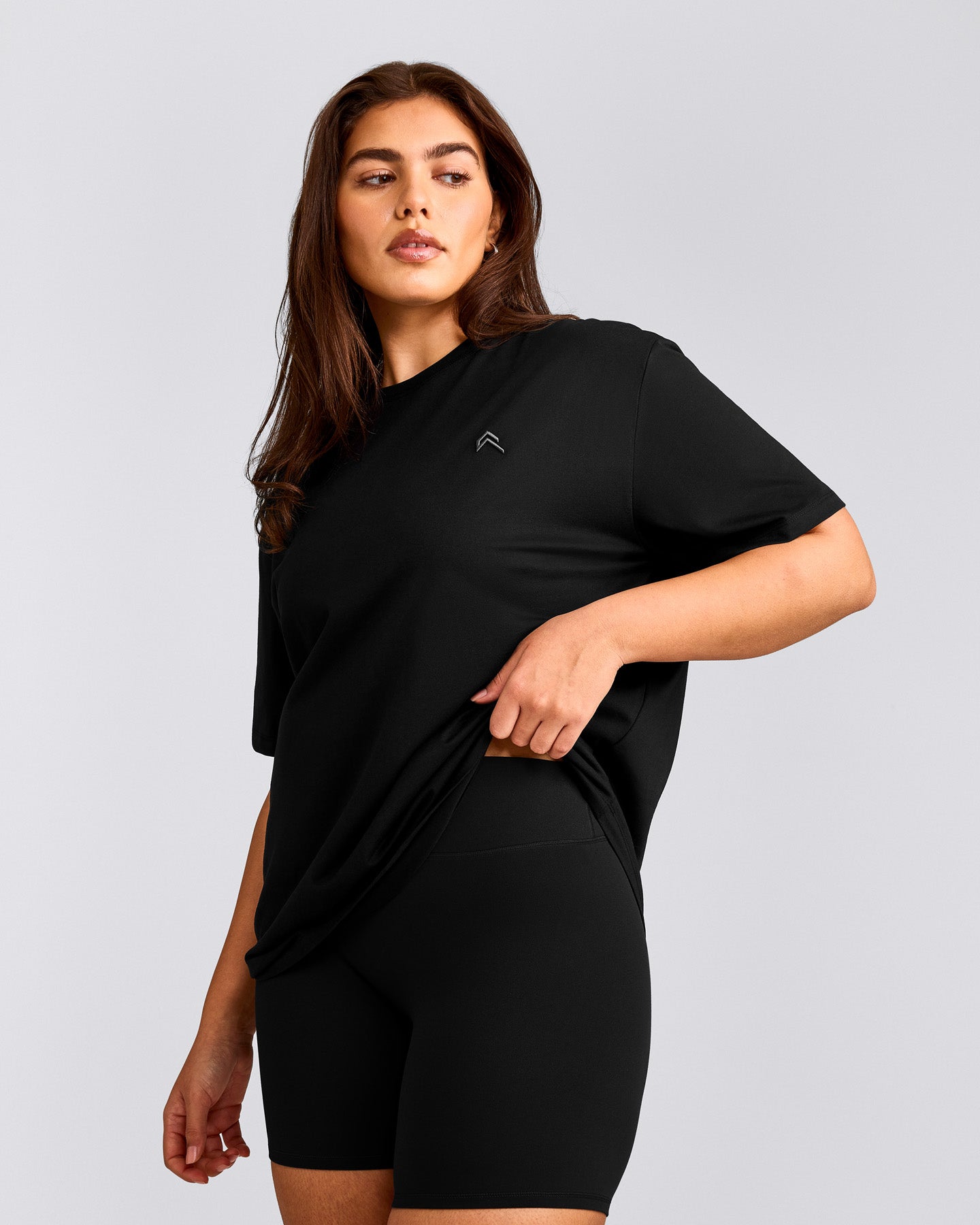 Classic Oversized Lightweight T-Shirt | Black