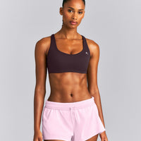 EasyLift™ Cross Back Sports Bra New Branding | Dark Umber Brown