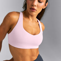 EasyLift™ Cross Back Sports Bra New Branding | Soft Girl Pink