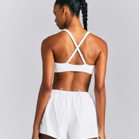 EasyLift™ Cross Back Sports Bra New Branding | White