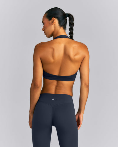 EasyLift™ Halter Bralette New Branding | True Blue