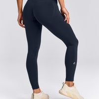 EffortlessLift™ Seamless Mid Rise Leggings | True Blue