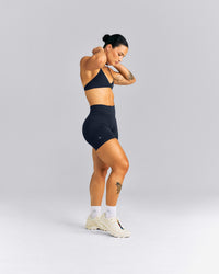 EnhanceLift™ Seamless Mid Rise Shorts | True Blue