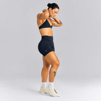 EnhanceLift™ Seamless Mid Rise Shorts New Branding | True Blue