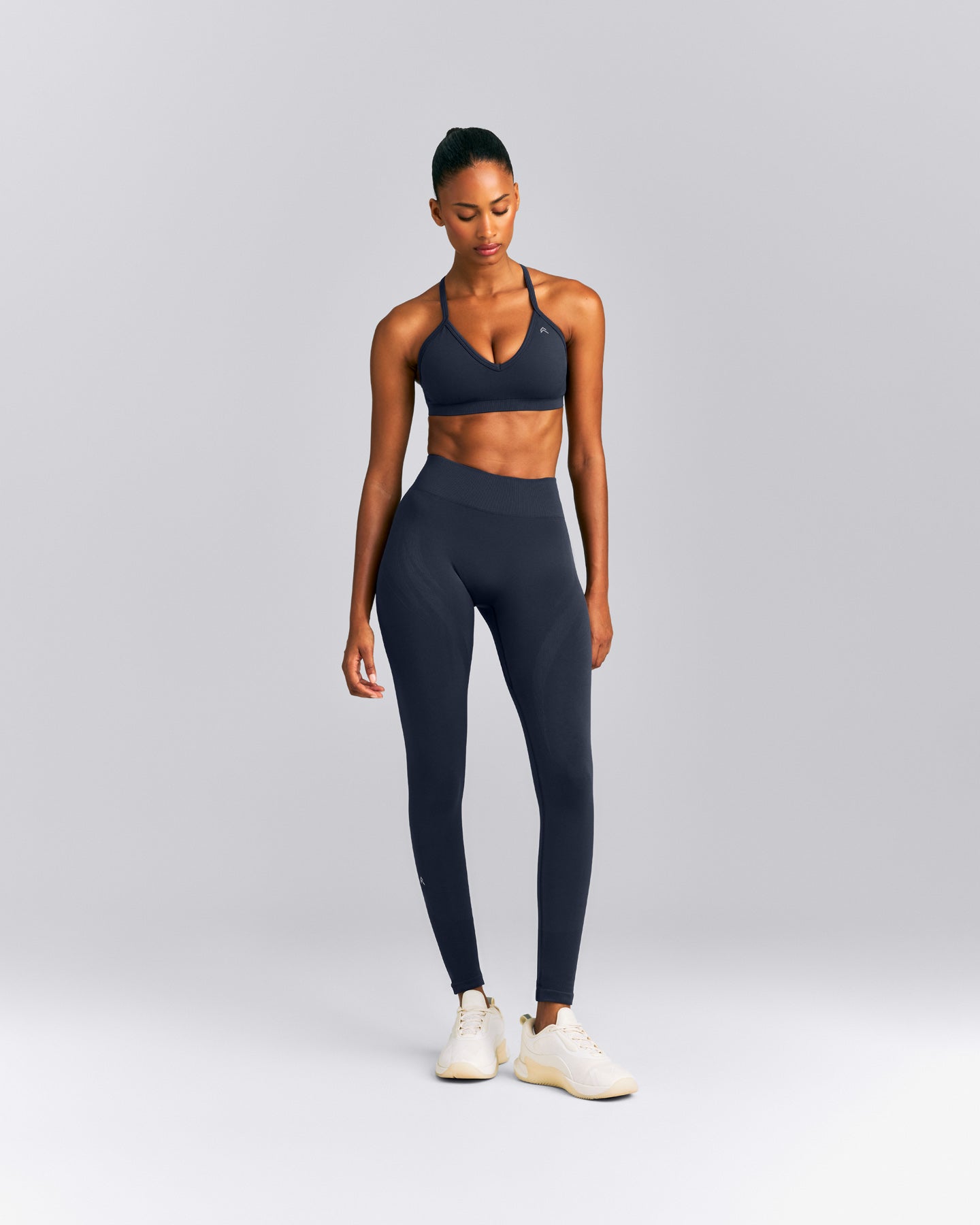 EnhanceLift™ Seamless Strappy Sports Bra | True Blue