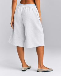 Foundations All Season Longline Shorts | Grey Marl