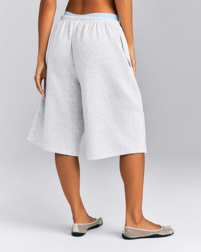 Foundations All Season Longline Shorts | Grey Marl