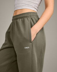 Foundations Cosy Joggers | Alpine Green