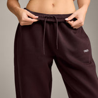 Foundations Cosy Joggers | Plum Brown