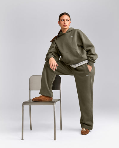 Foundations Cosy Hoodie | Alpine Green
