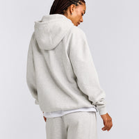 Foundations Cosy Hoodie | Light Grey Marl