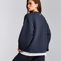 Foundations Cosy Oversized Sweatshirt | True Blue