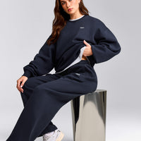 Foundations Cosy Oversized Sweatshirt | True Blue