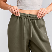Foundations Cosy Oversized Joggers | Alpine Green