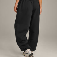 Foundations Cosy Oversized Joggers | Soft Black