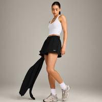 Foundations Cosy Oversized Shorts | Black