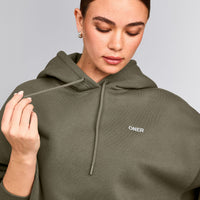 Foundations Cosy Oversized Hoodie | Alpine Green