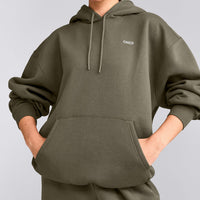 Foundations Cosy Oversized Hoodie | Alpine Green