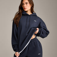 Foundations Cosy Oversized Hoodie | True Blue