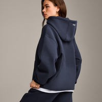 Foundations Cosy Oversized Hoodie | True Blue