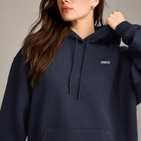 Foundations Cosy Oversized Hoodie | True Blue